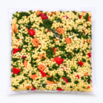 Demeter's Pantry pearl couscous with roasted butternut squash, kale, and red peppers in a 3 lb vacuum-sealed bag